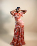 Hera Dress (Orange)
