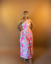Isadora Dress (Coral Fleur)