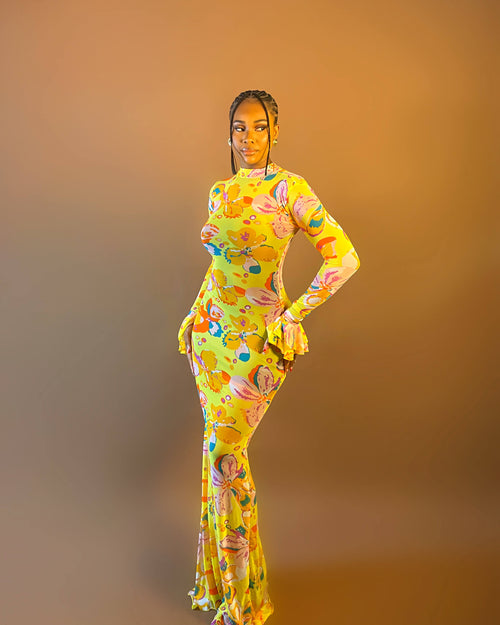 Seye Dress (Color Burst)