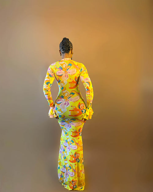 Seye Dress (Color Burst)