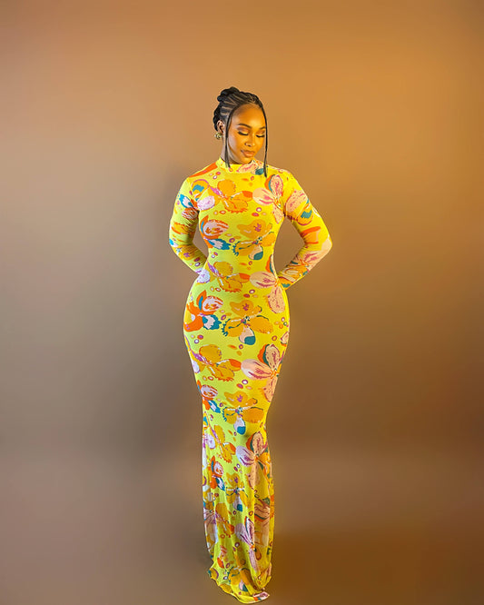 Seye Dress (Color Burst)