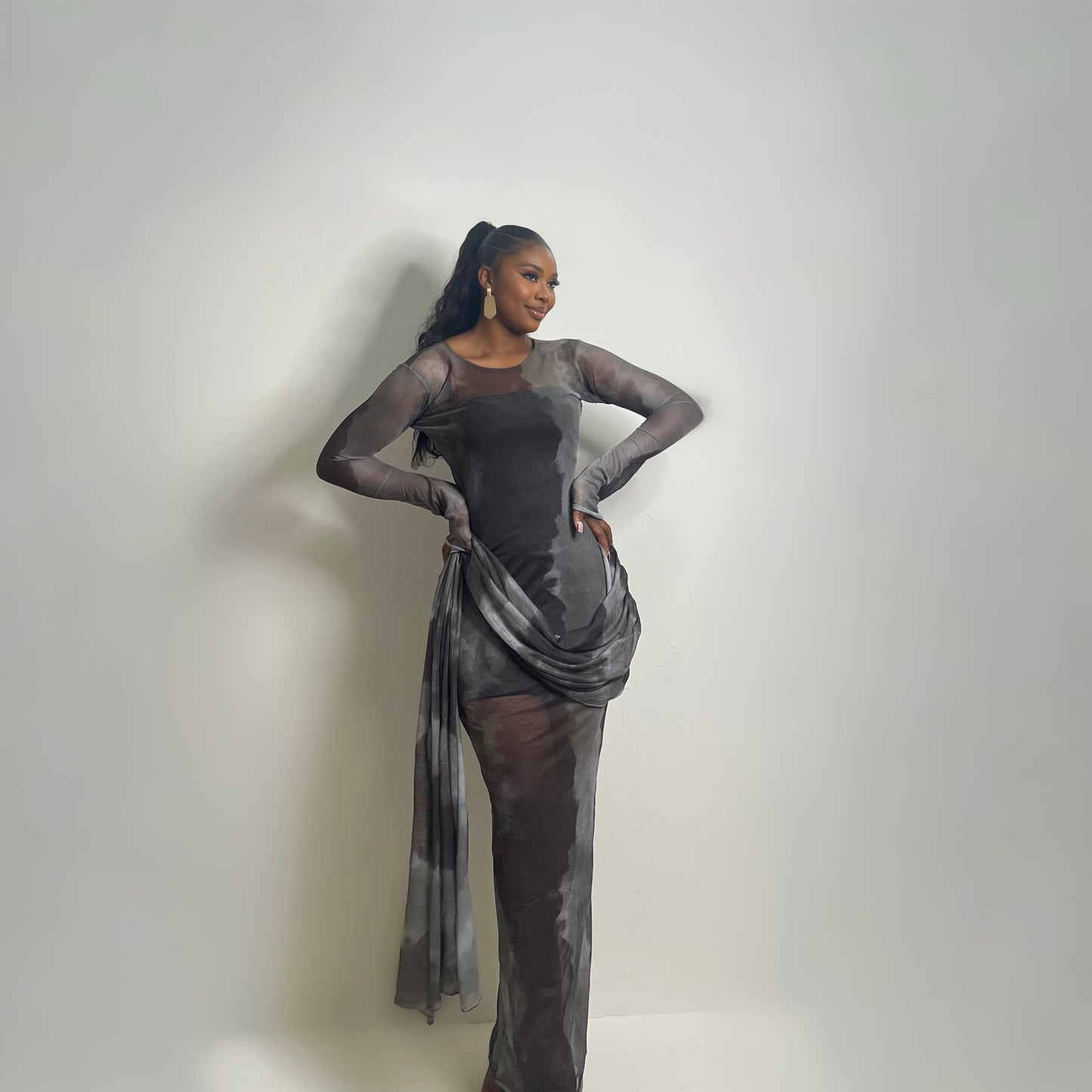 Lagos Mesh Dress