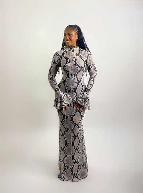 Seye Dress (Coiled Grace)