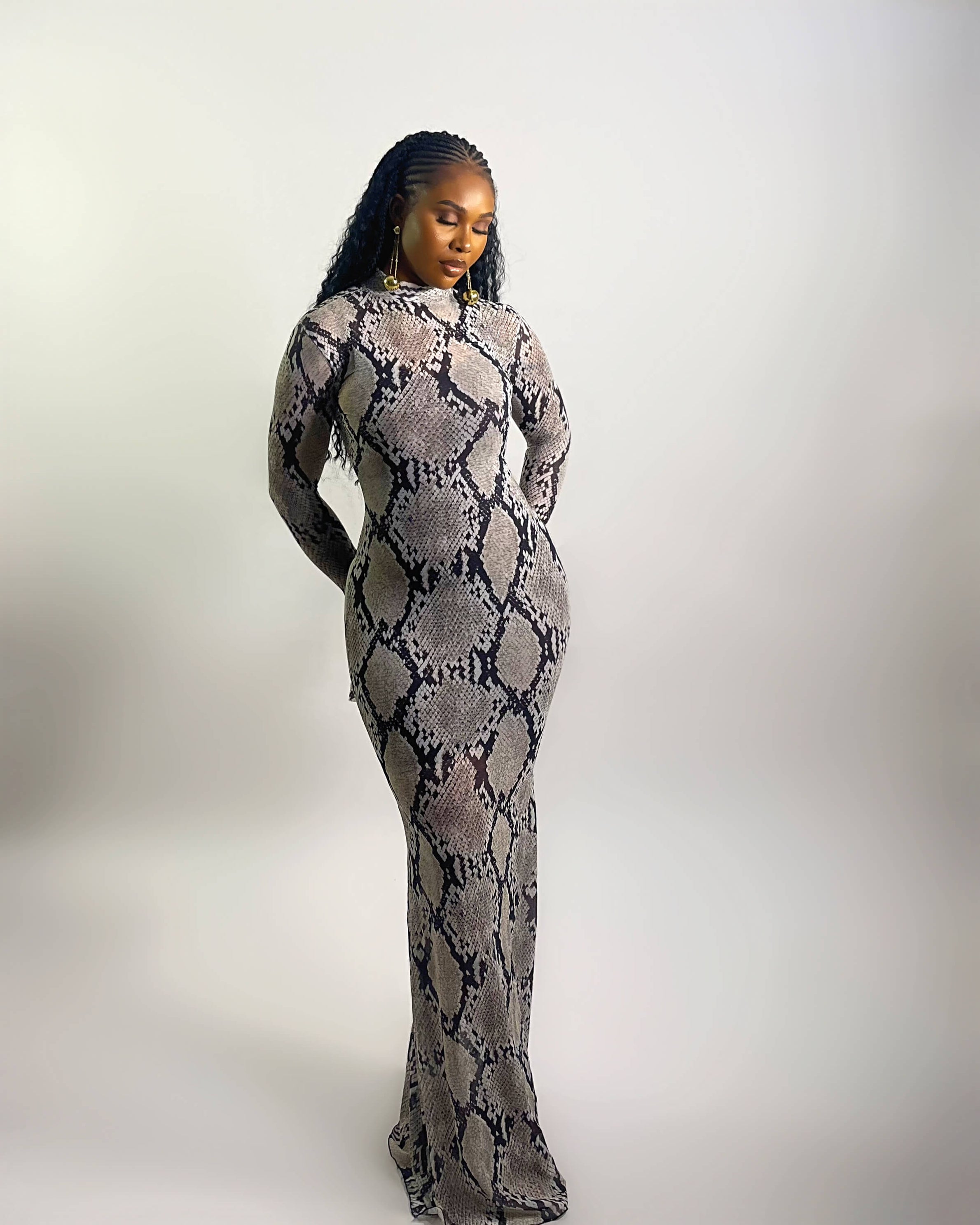 Seye Dress (Coiled Grace)