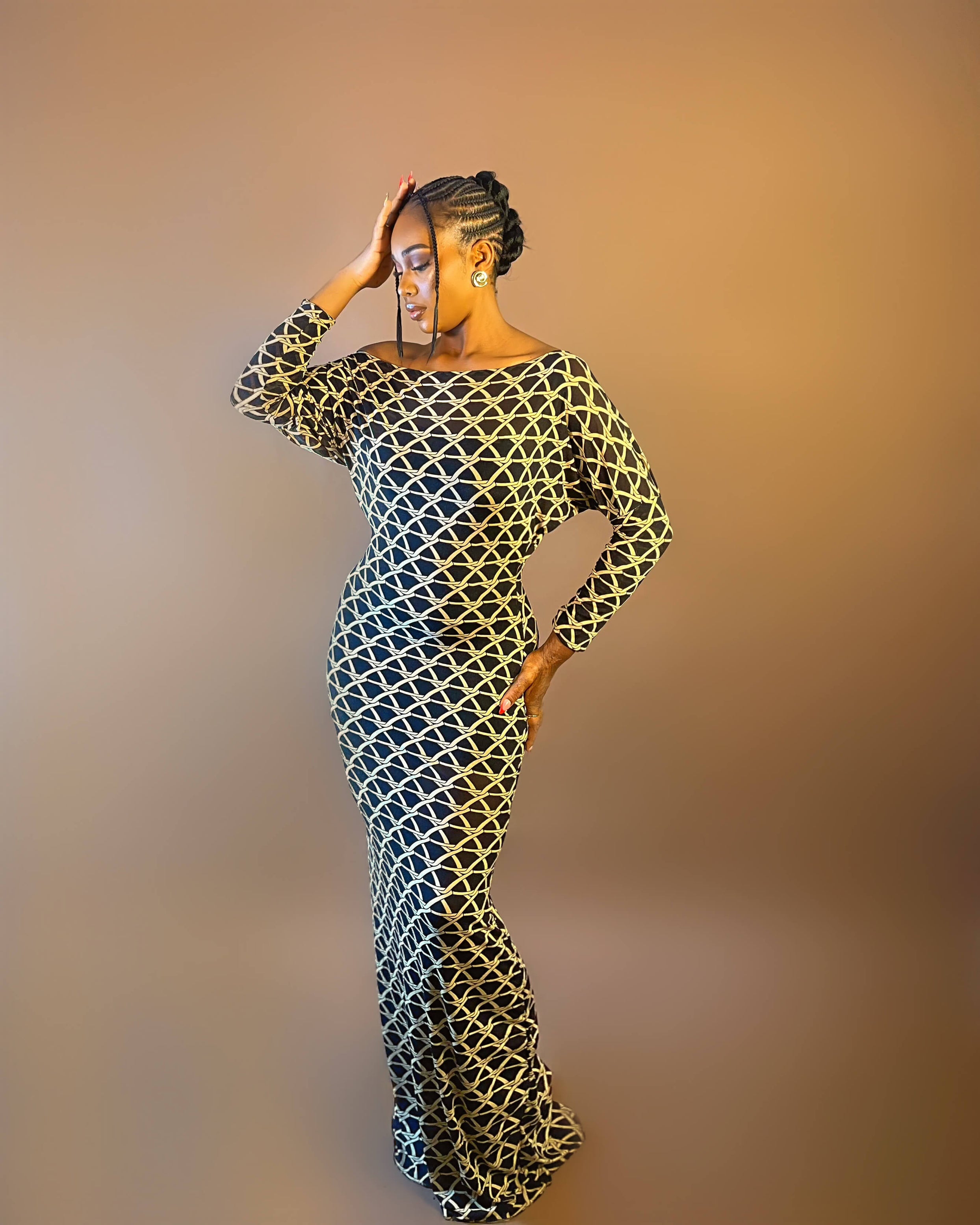 Noa Dress (Lisbon Noir)