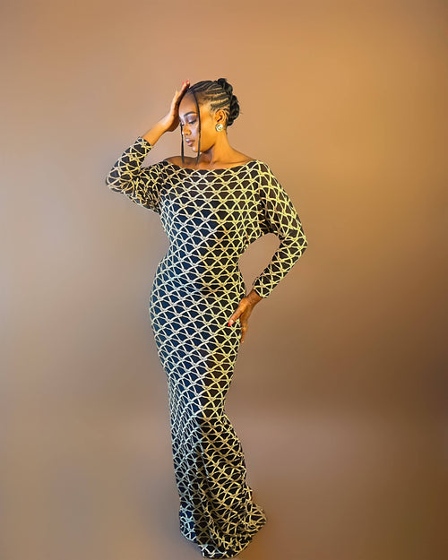 Noa Dress (Lisbon Noir)