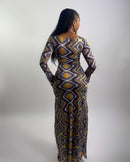 Tomi Dress (Prism Swirl)