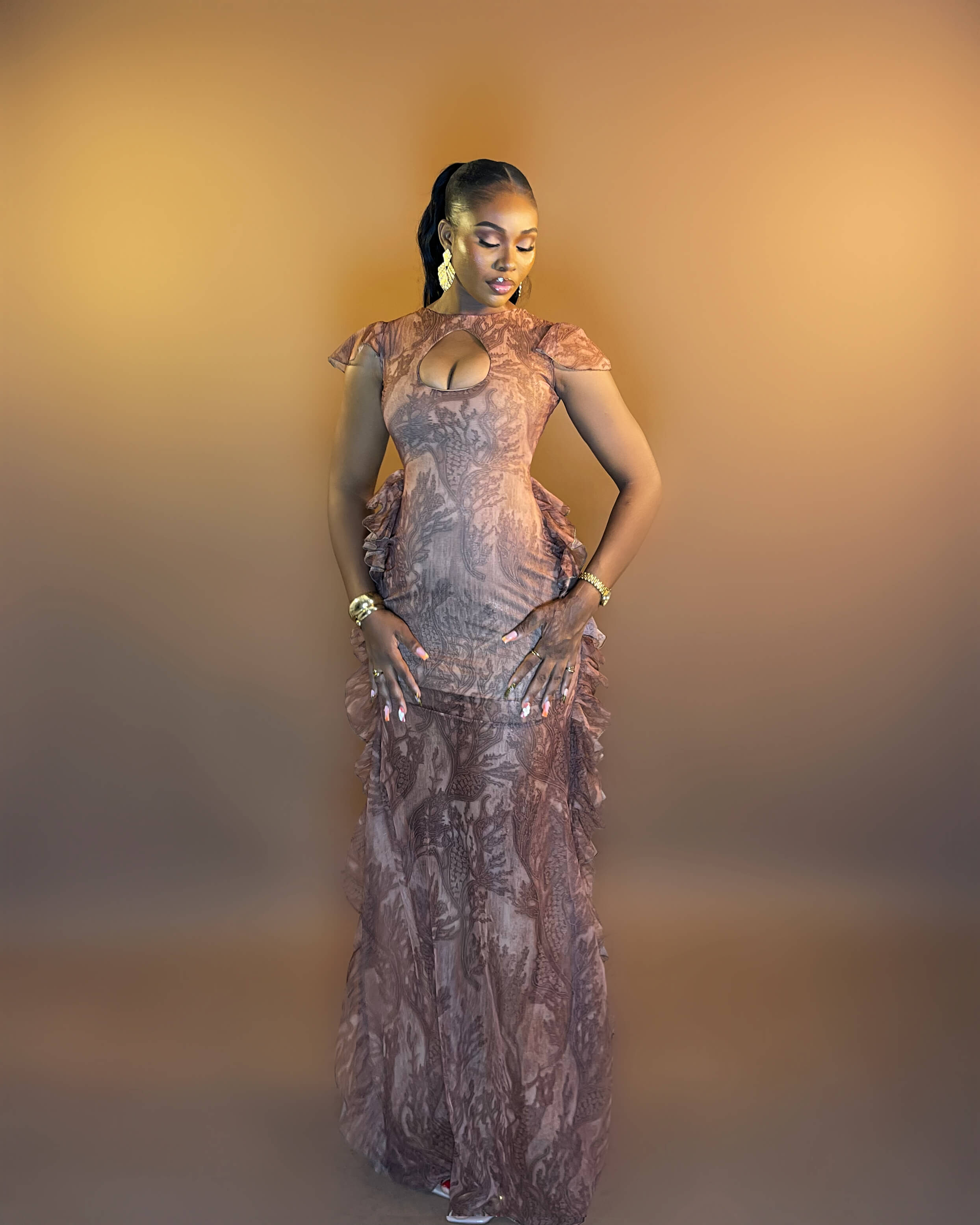 Valeria Dress (Chocolate Muse)