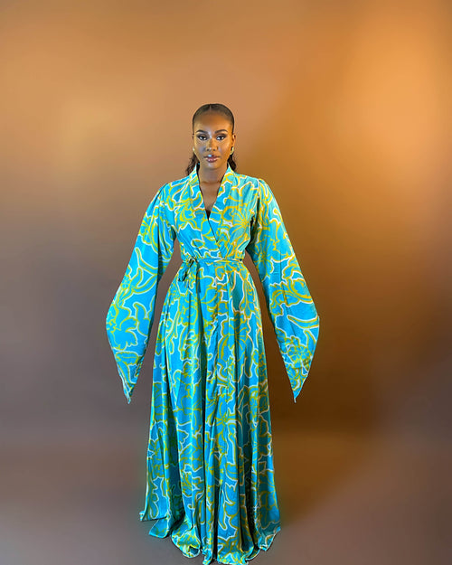 Aramide Robe (Azure Trace)