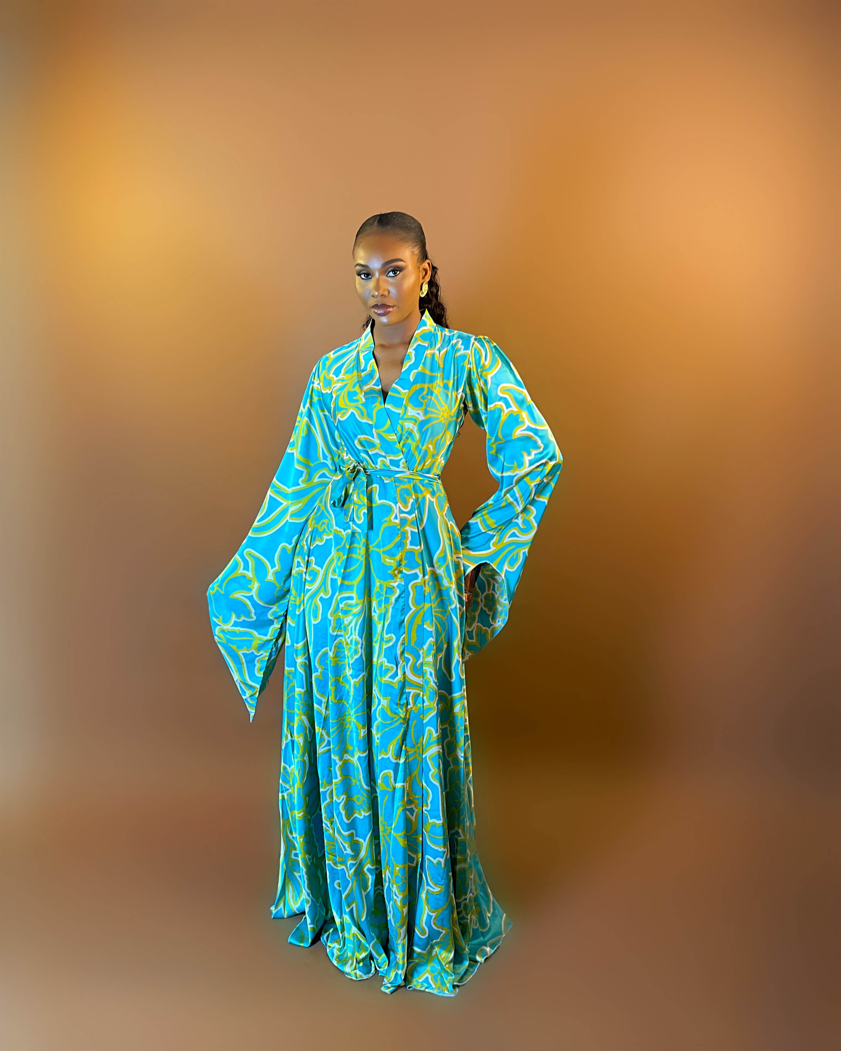 Aramide Robe (Azure Trace)
