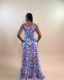 Dania Dress (Blue Mirage)