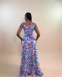 Dania Dress (Blue Mirage)