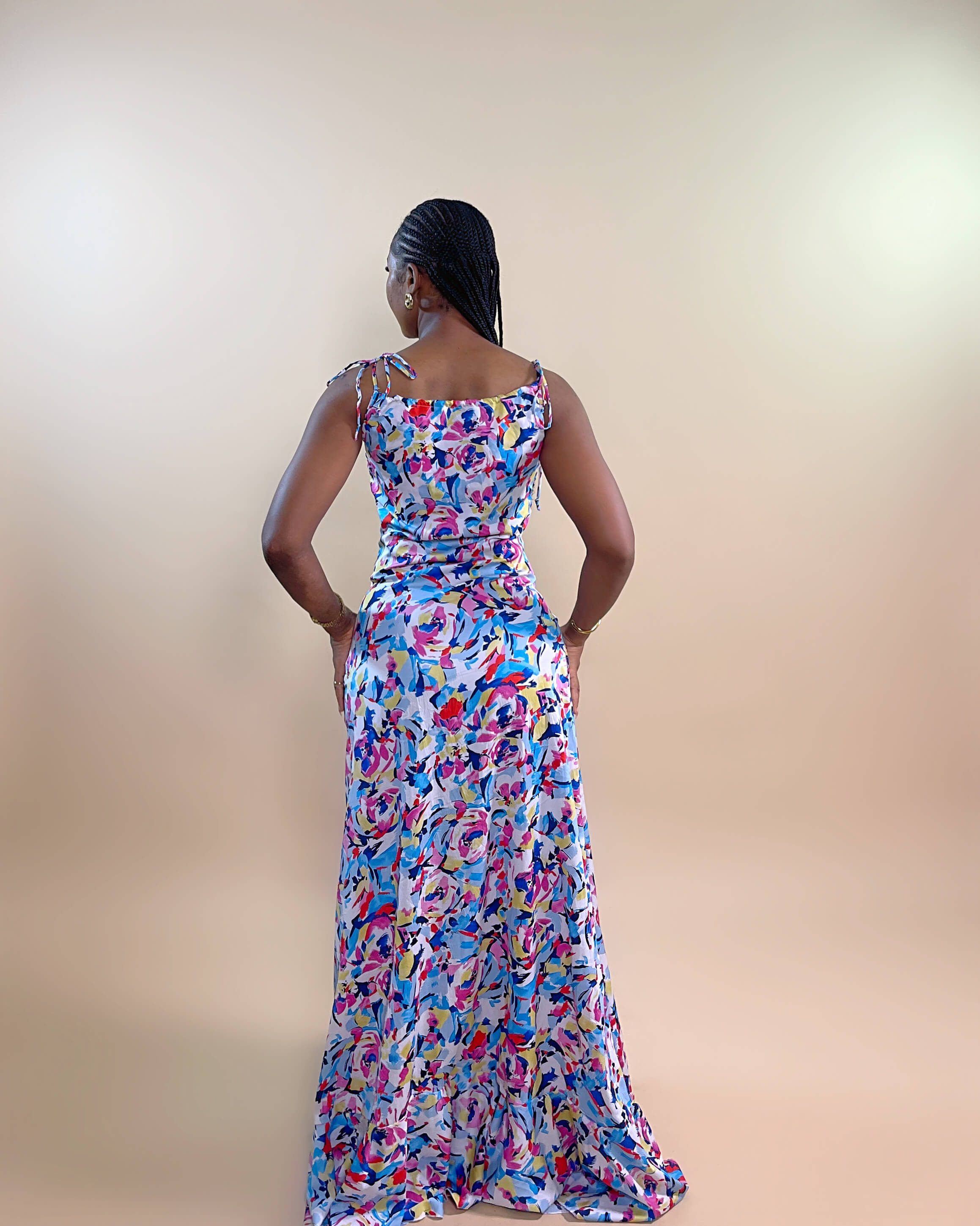 Dania Dress (Blue Mirage)