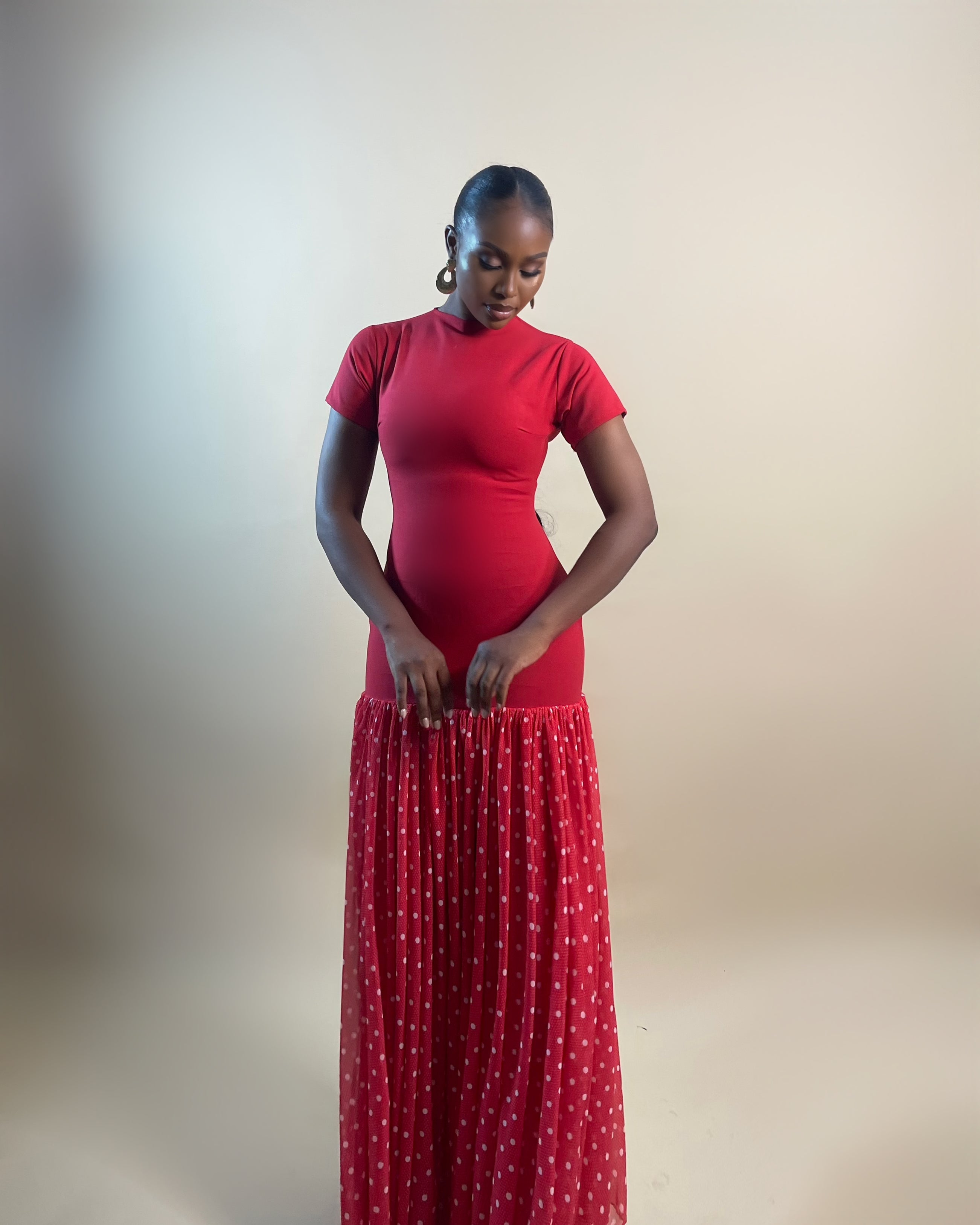 Tali Maxi Dress (Red)