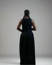 Elara Maxi Dress (Black)