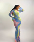 Seye Dress (Pastel Tie-Dye)