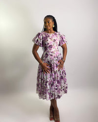 Soraya Dress (Lavender Lace)