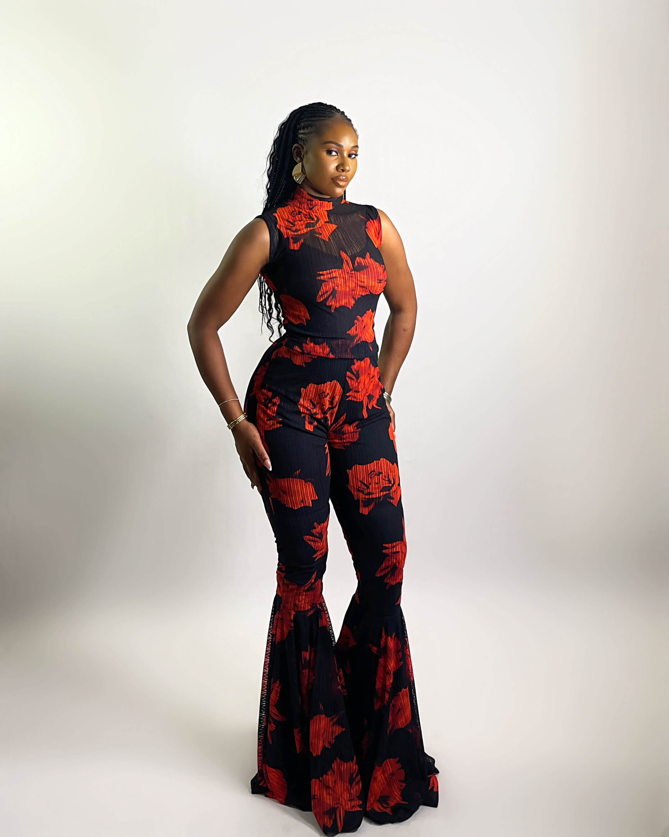 Anaya Set (Crimson Bloom)