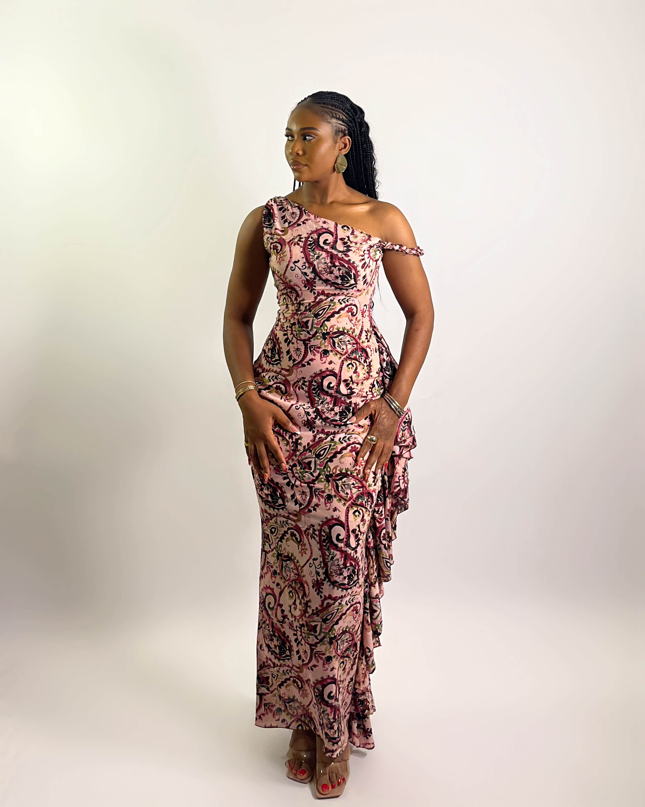 Solana Dress (Paisley Rose)