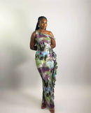Solana Dress (Forest Mirage)