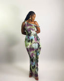 Solana Dress (Forest Mirage)
