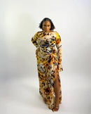 Riviera Dress (Sunburst Abstract)
