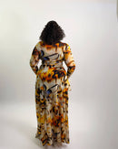 Riviera Dress (Sunburst Abstract)