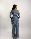Paloma Dress (Ocean Mirage)