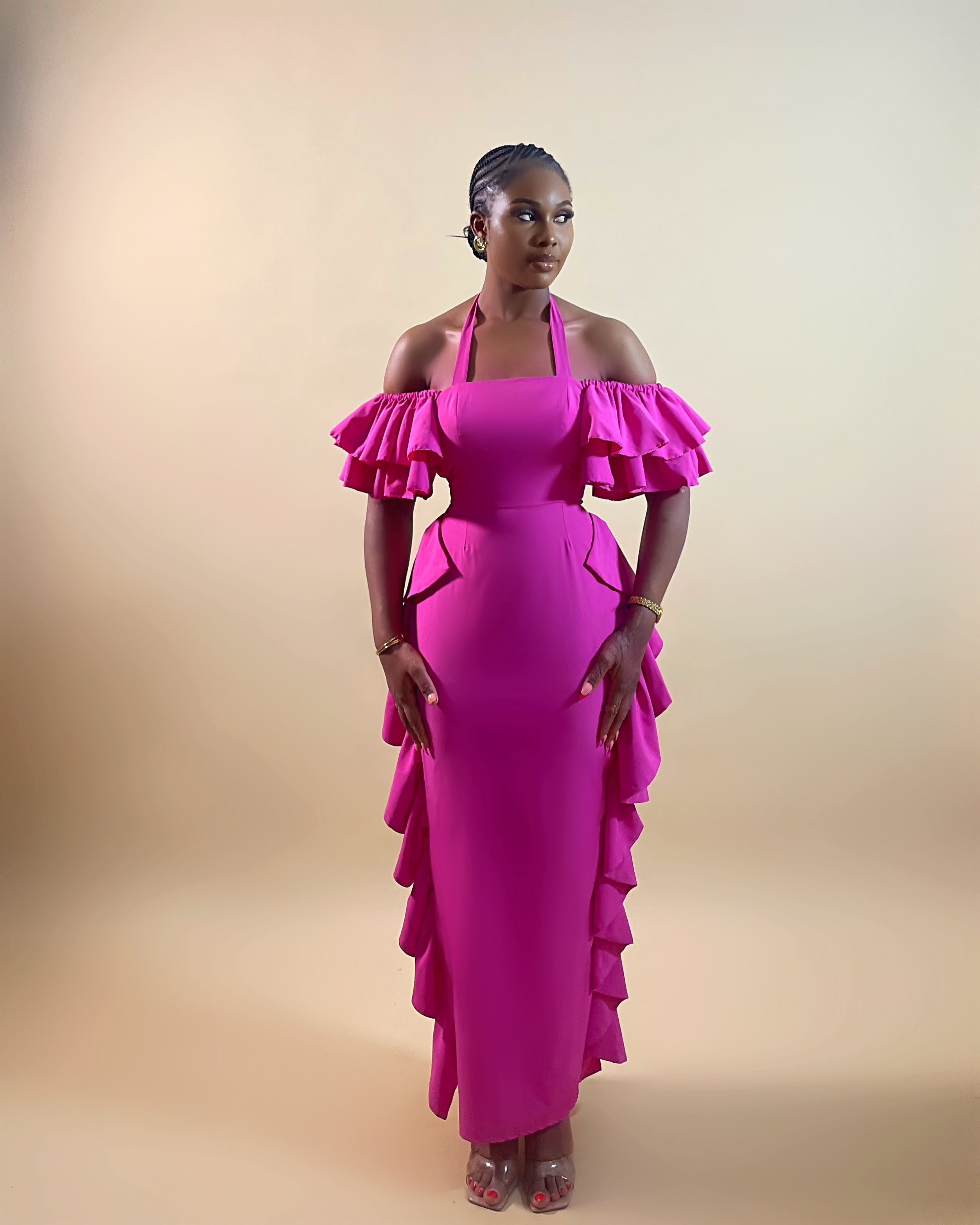 maxi dresses in nigeria Trish Maxi Dress (Made To Order)