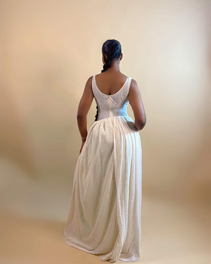 Celeste Maxi Dress (Ivory Dream)