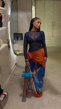 Portofino Dress (TR Custom Print)