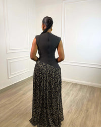 Rachel Dress (Noir Wild)