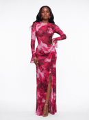Riviera Dress (Pink Petals)