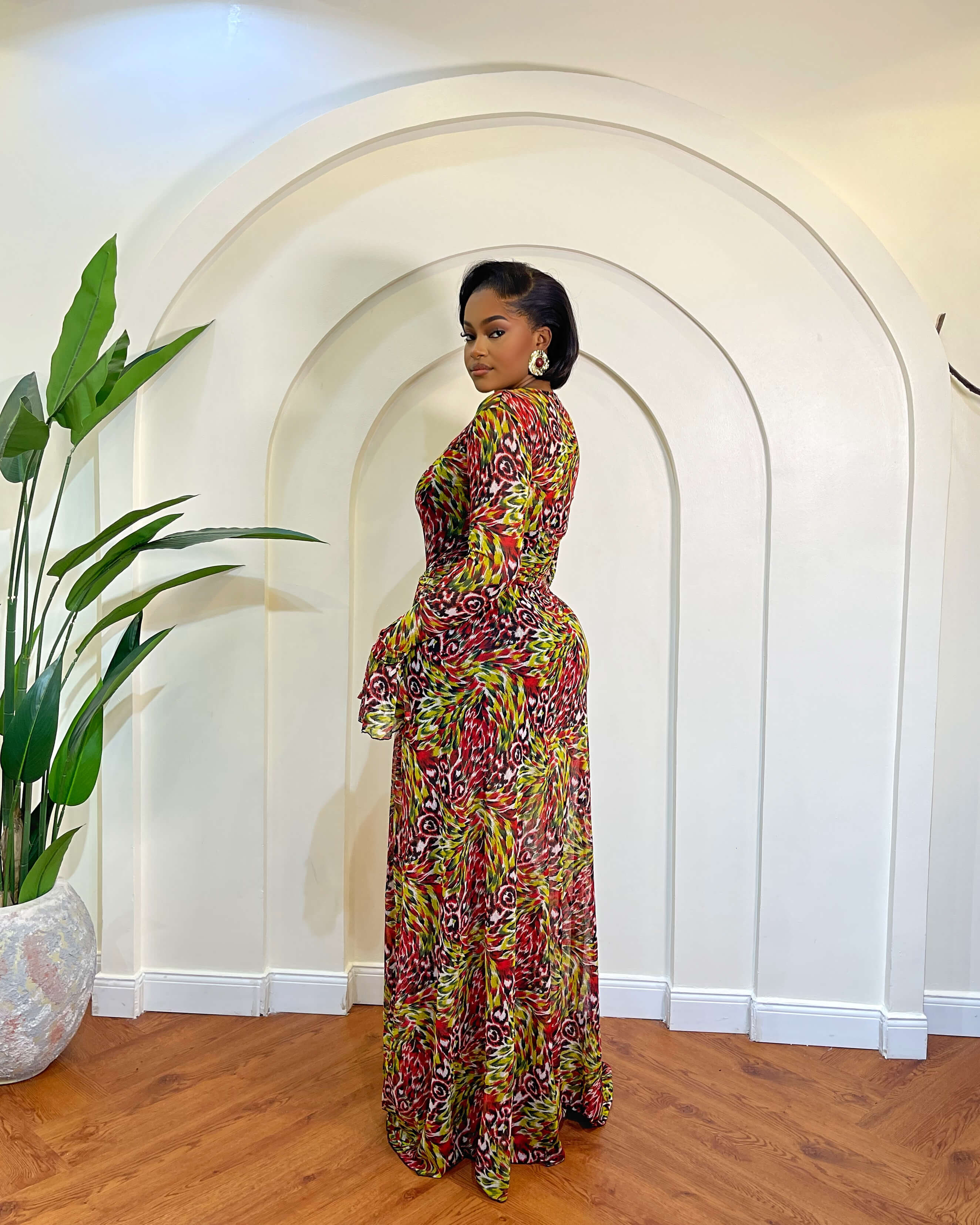 Riviera Dress (Wild Tapestry)