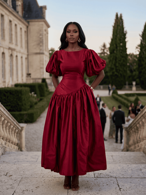 Soraya Dress (Taffeta) - (Made To Order)