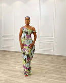 Solana Dress (Forest Mirage)