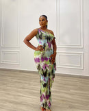 Solana Dress (Forest Mirage)