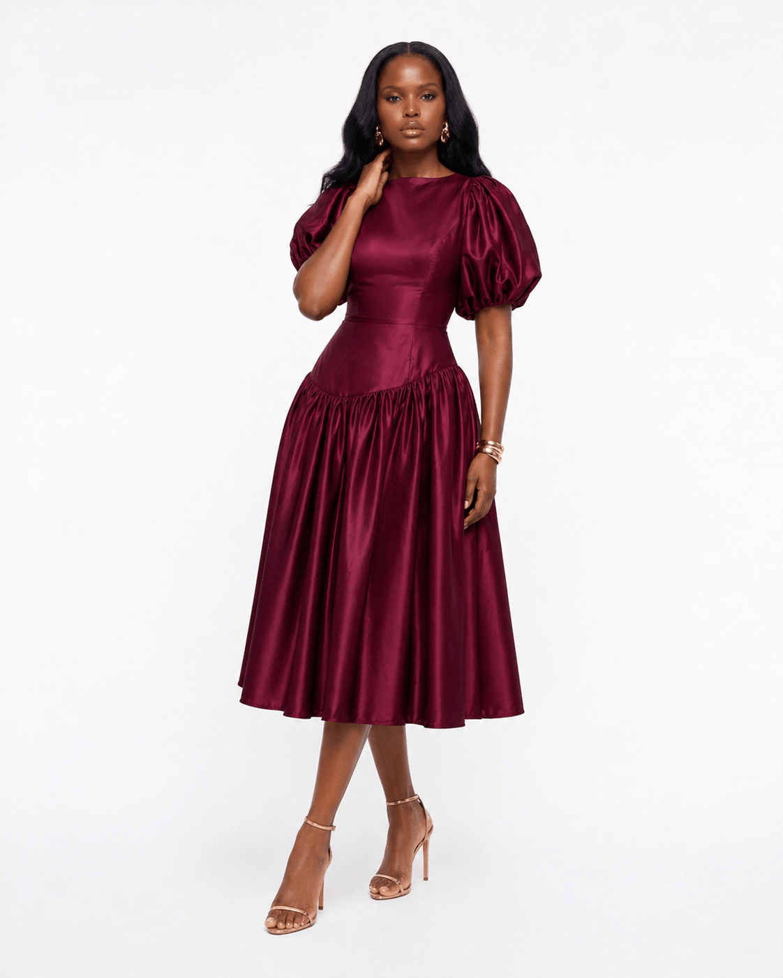 Soraya Dress (Taffeta) - (Made To Order)