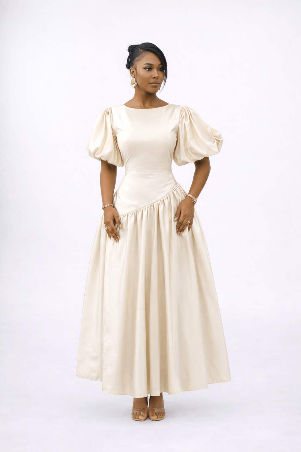 Soraya Dress (Taffeta) - (Made To Order)