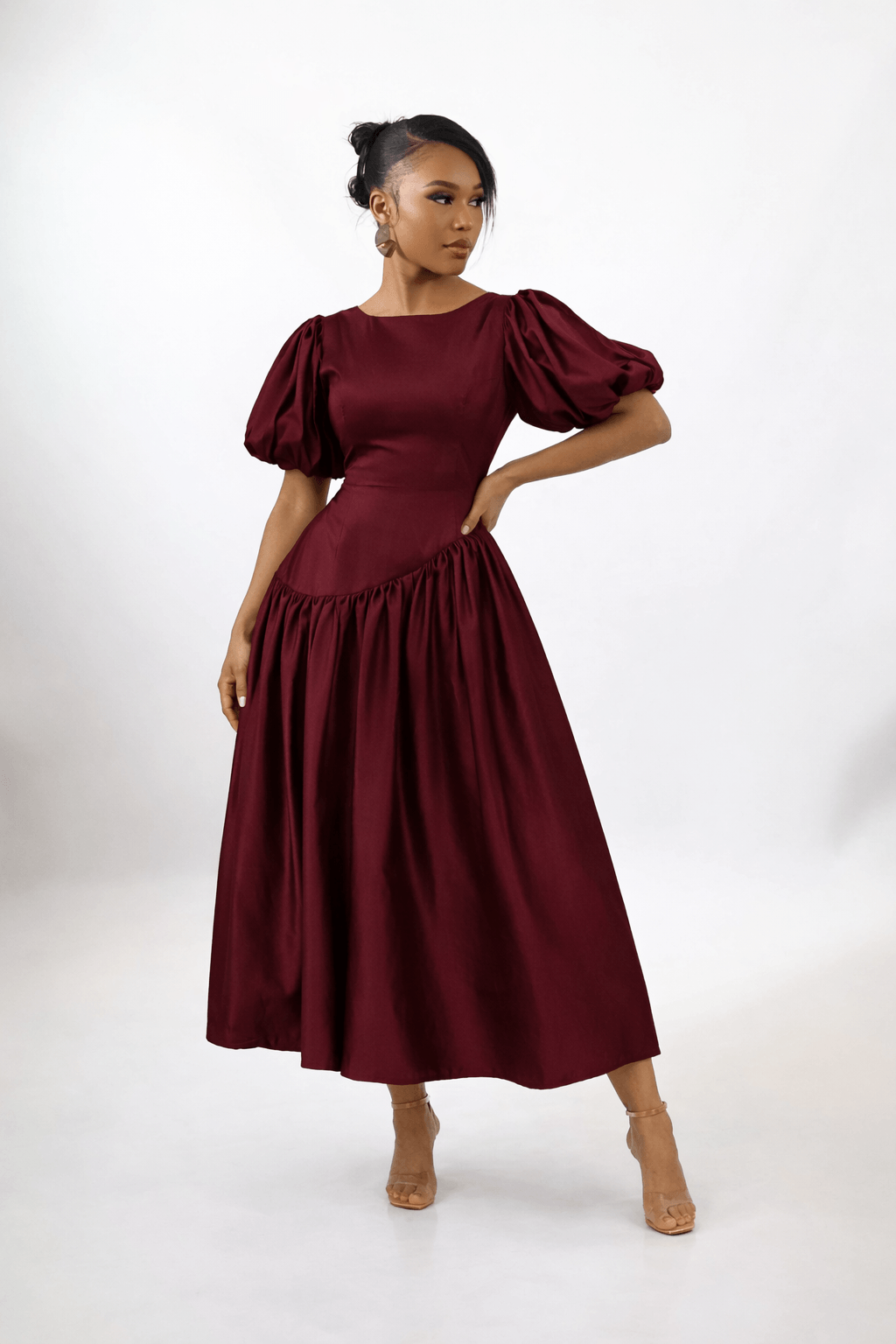 Soraya Dress (Taffeta) - (Made To Order)