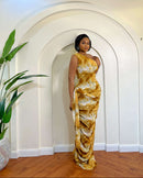 Tahiti Dress (Sunlit Marble)