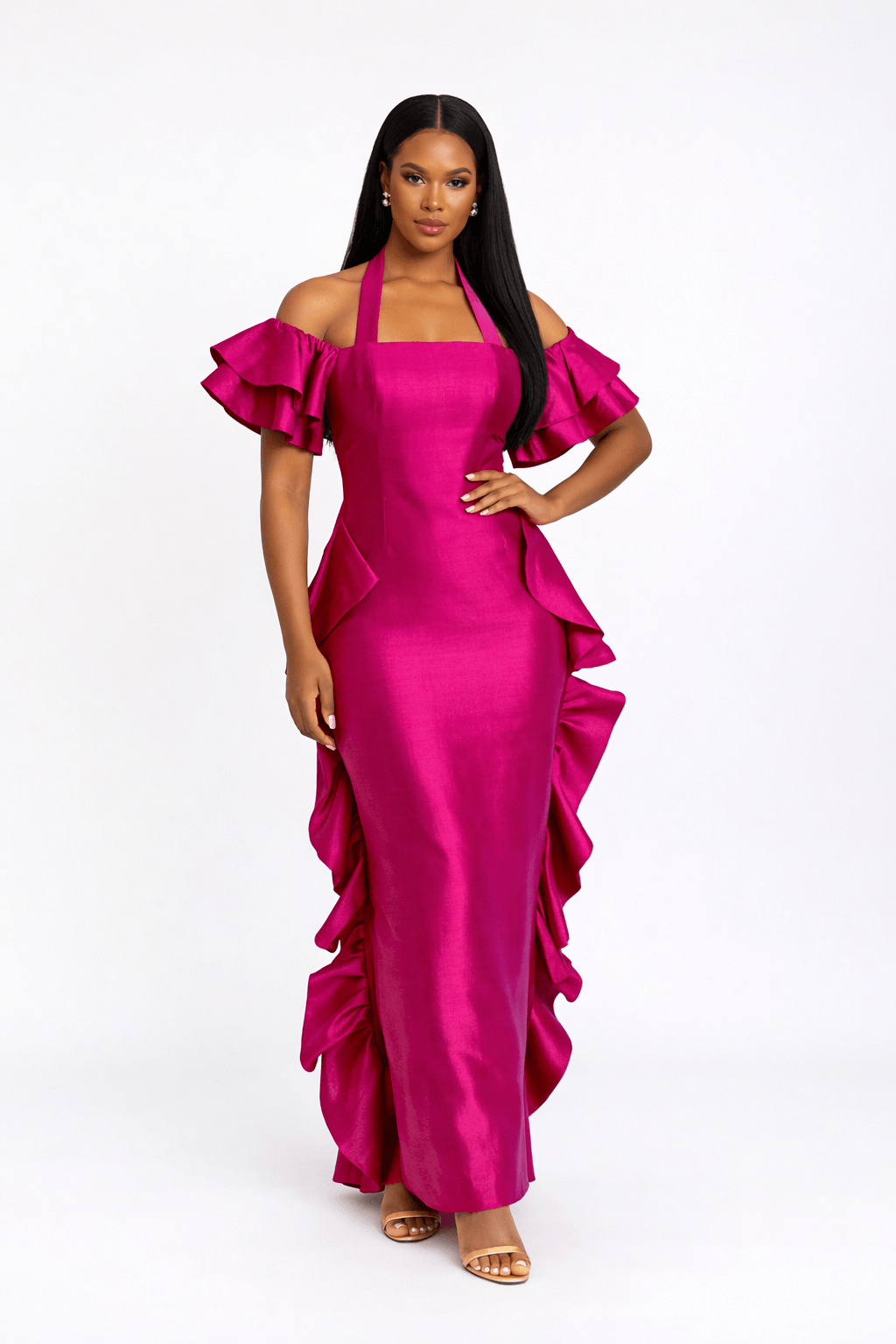 Trish Dress (Taffeta) - (Made To Order)