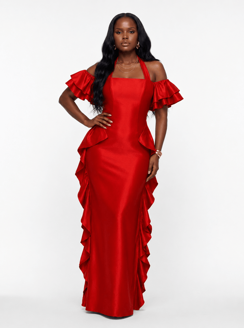 Trish Dress (Taffeta) - (Made To Order)