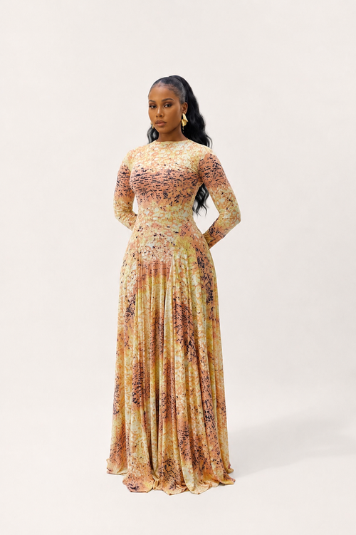 Ilaria Dress (Golden Mirage)