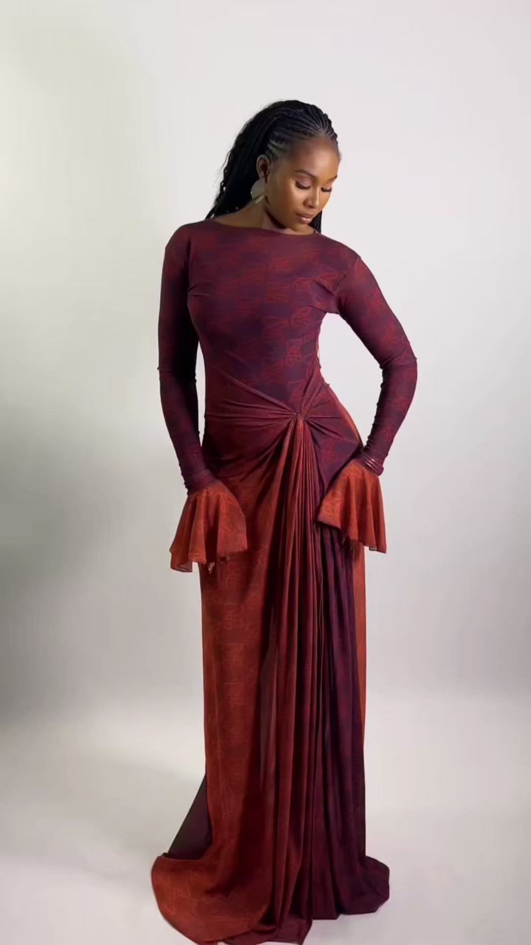 Riviera Dress (TR Custom Print)